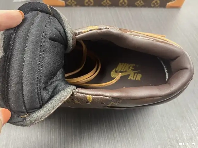 Cheap MAX OW Jordan LOW x Air Off-Louis AJ1 1 0418